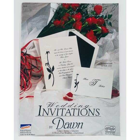 Vintage Wedding Invitation Catalogs 1992 Lot of 8 Paper Books Fine Stationery - Picture 12 of 16